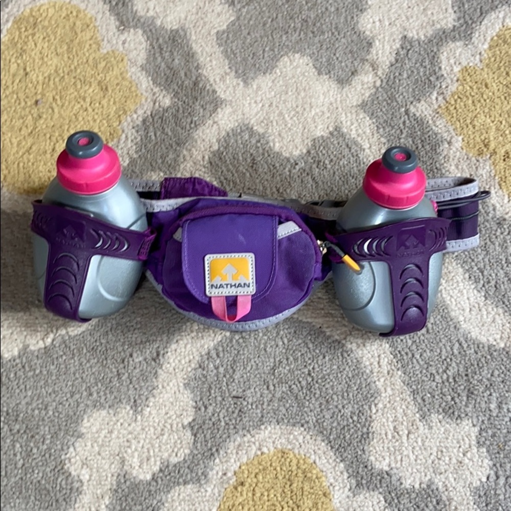 Nathan Running Water pack. Purple and pink